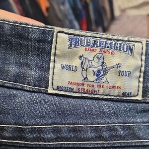 True Religion Men's Straight Denim Jeans